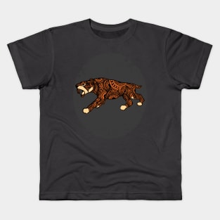 Mandala Tiger Kids T-Shirt